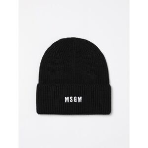 Msgm Hat Men Black